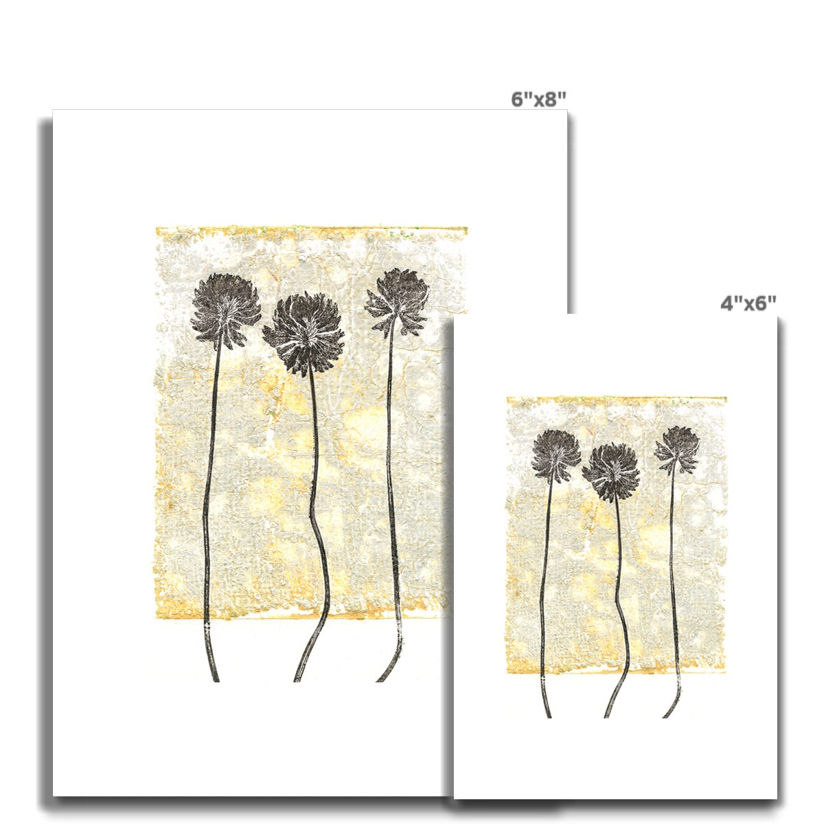 Botanical- Three Clovers Fine Art Print